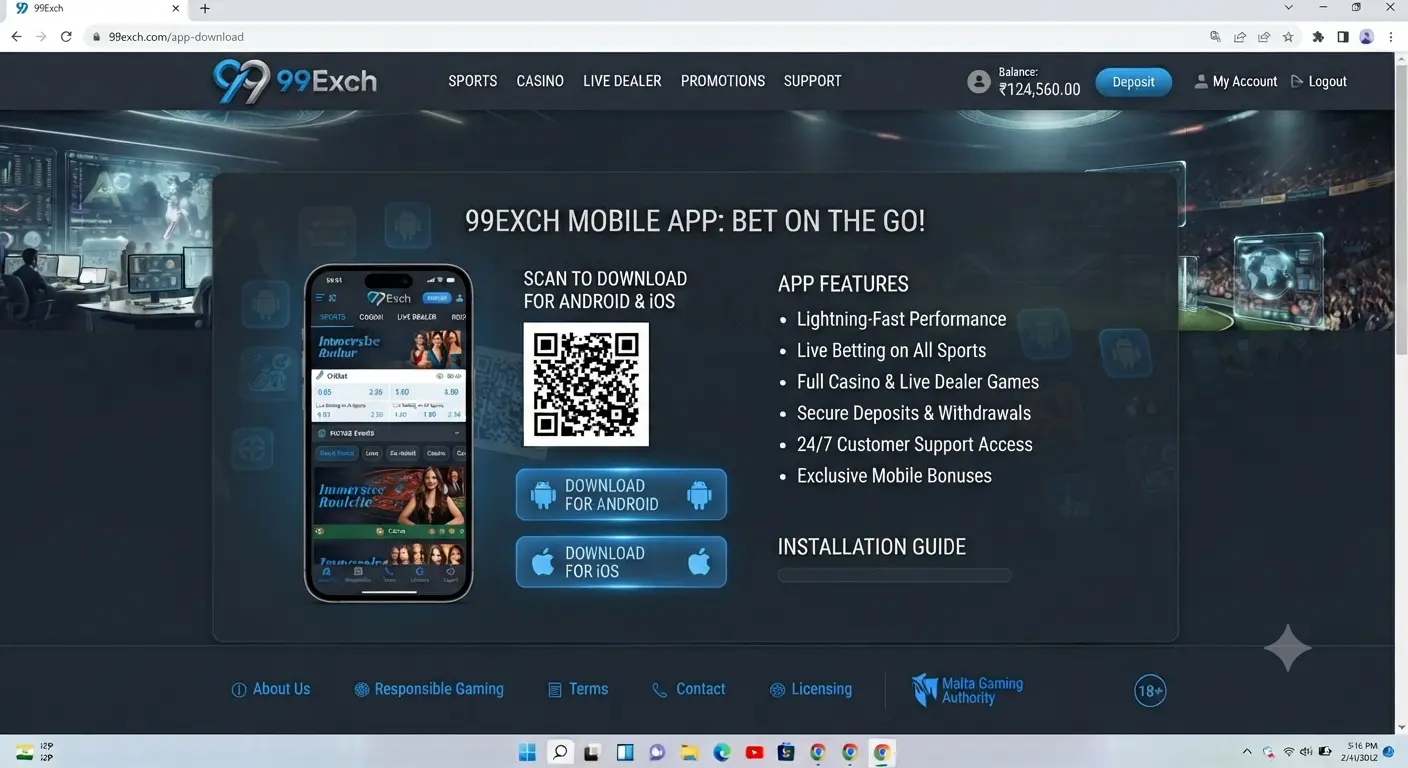 99exch App Download